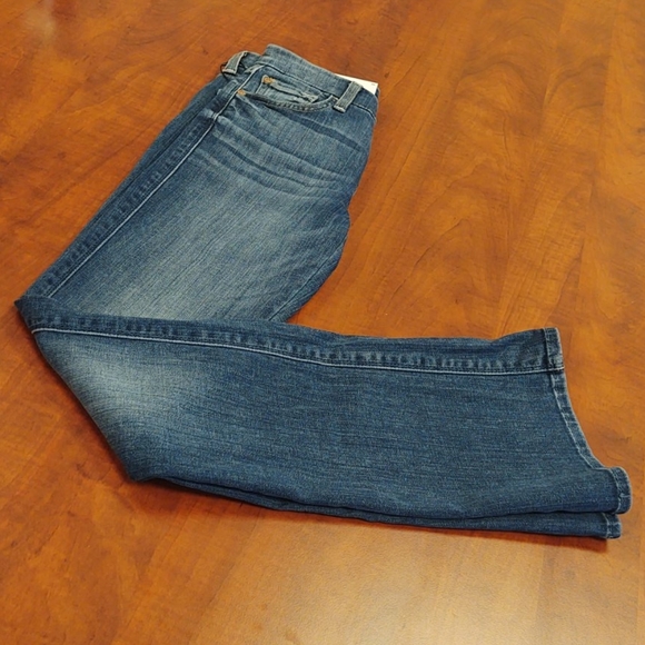 7 For All Mankind Tailorless Kimmie Bootcut Jeans NWOT - Picture 5 of 12